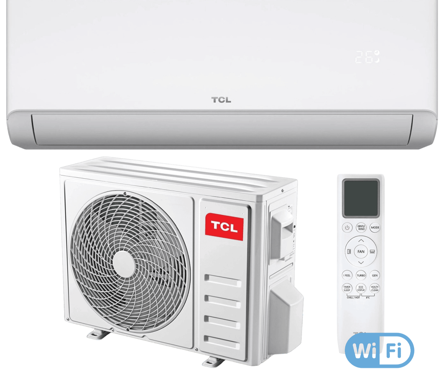 Кондиціонер TCL TAC-24CHSD/TPH21I Inverter WI-FI